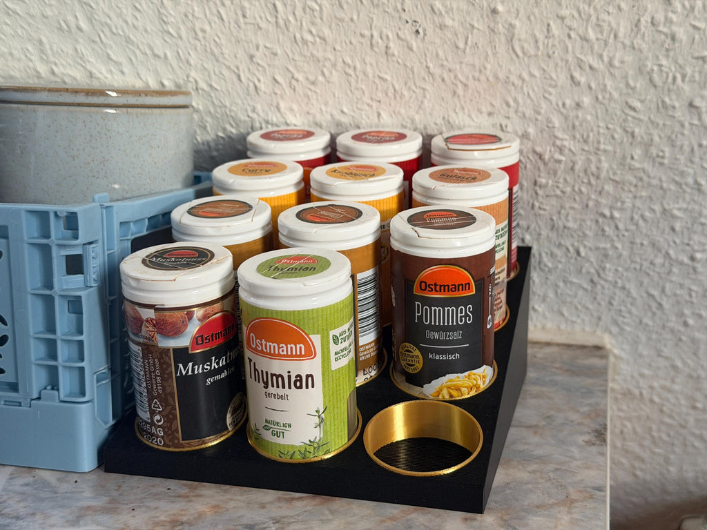 Gewürzregal für Ostmann Gewürze – 3D-gedruckter Organizer