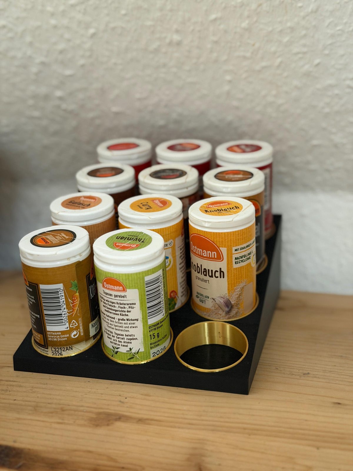 Gewürzregal für Ostmann Gewürze – 3D-gedruckter Organizer