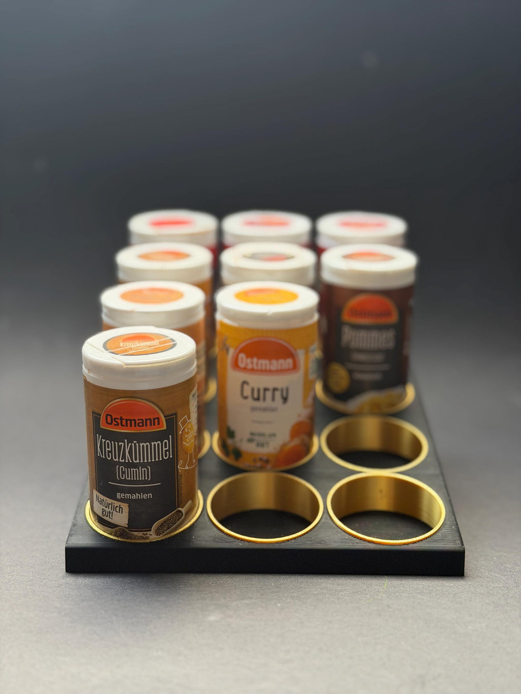 Gewürzregal für Ostmann Gewürze – 3D-gedruckter Organizer
