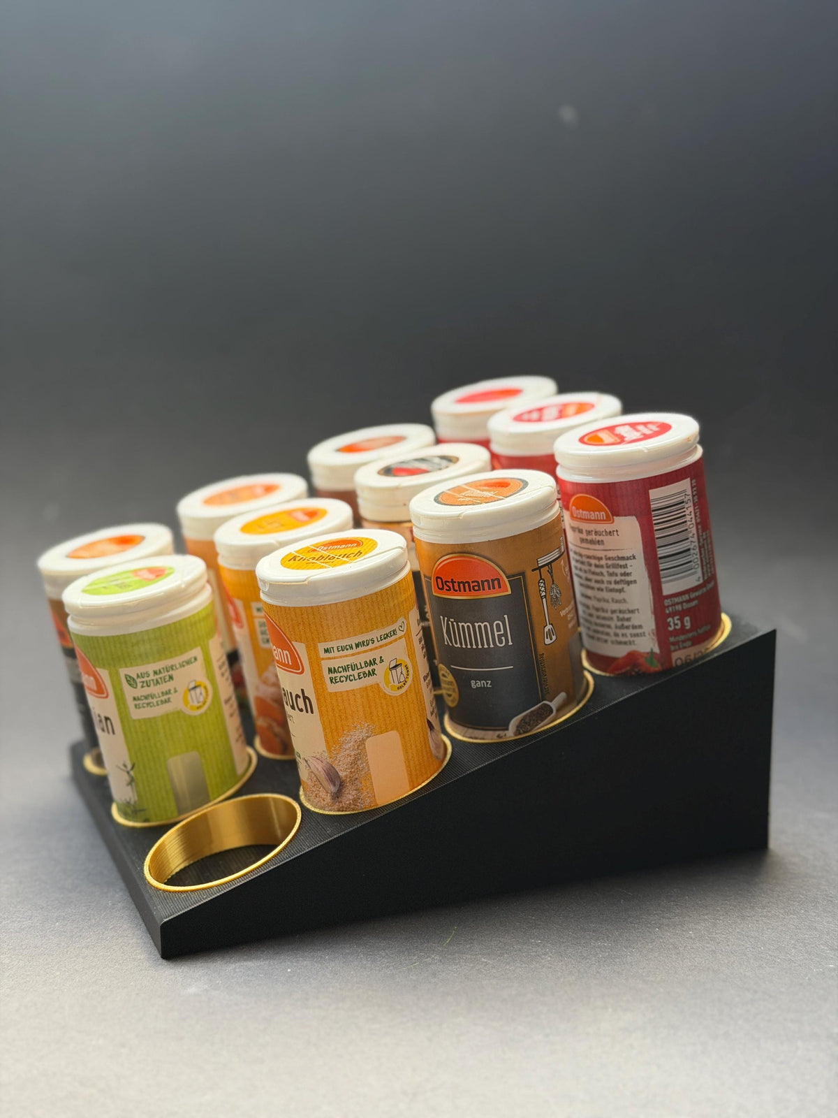 Gewürzregal für Ostmann Gewürze – 3D-gedruckter Organizer