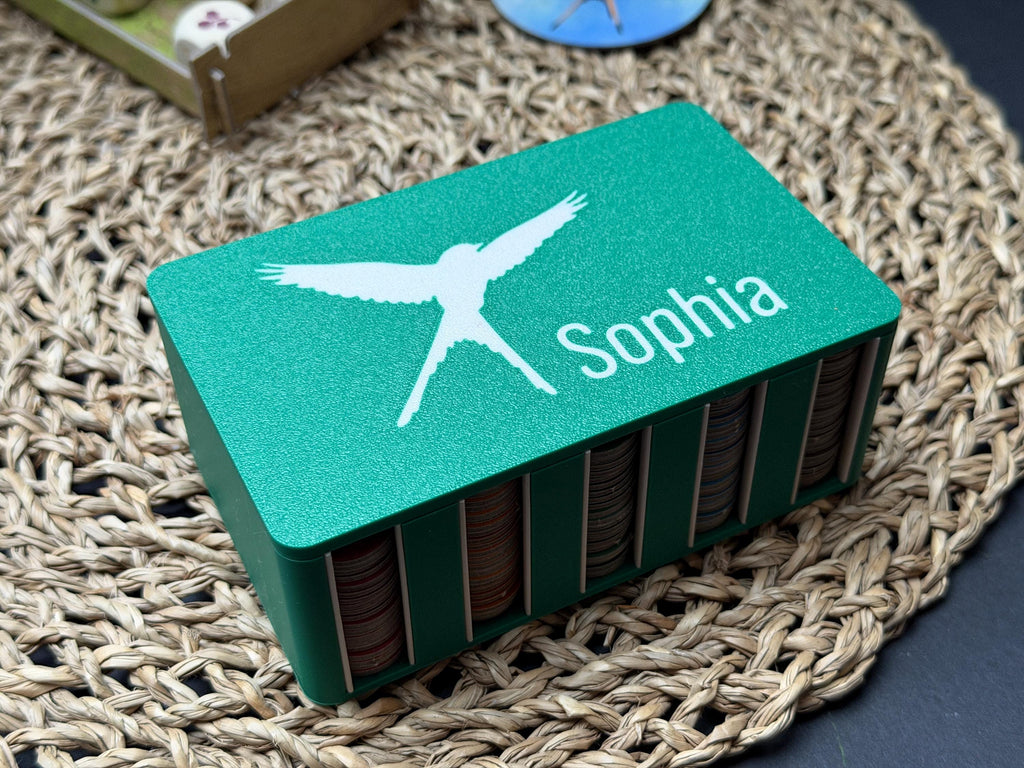 Flügelschlag Insert Organizer personalisiert | Token Box