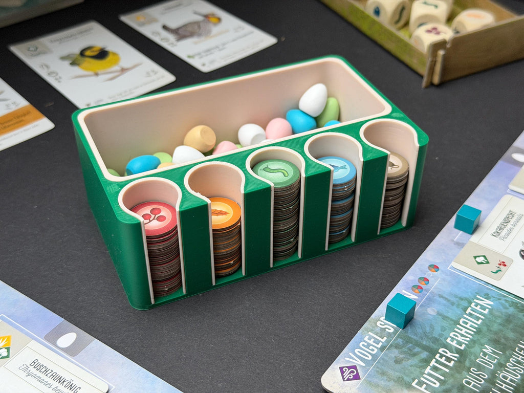 Flügelschlag Insert Organizer personalisiert | Token Box