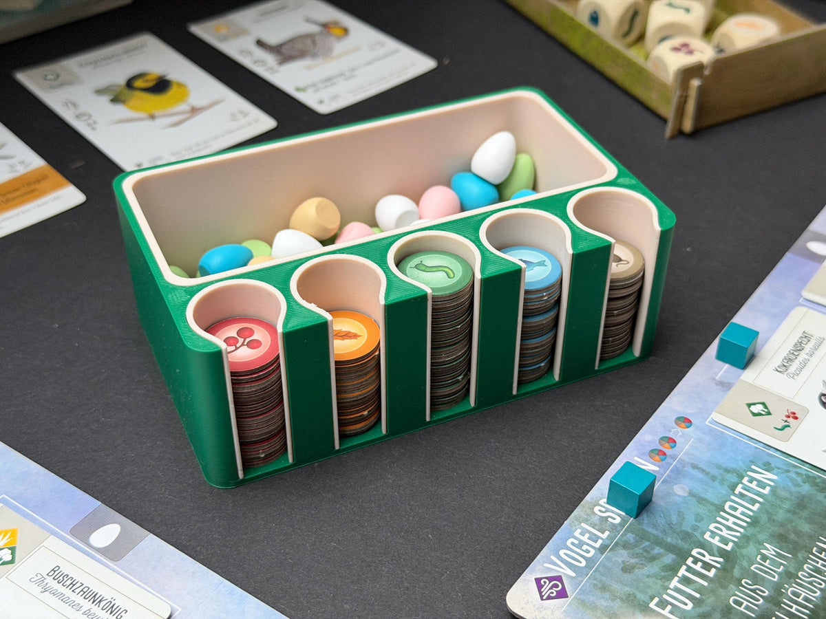 Flügelschlag Insert Organizer personalisiert | Token Box