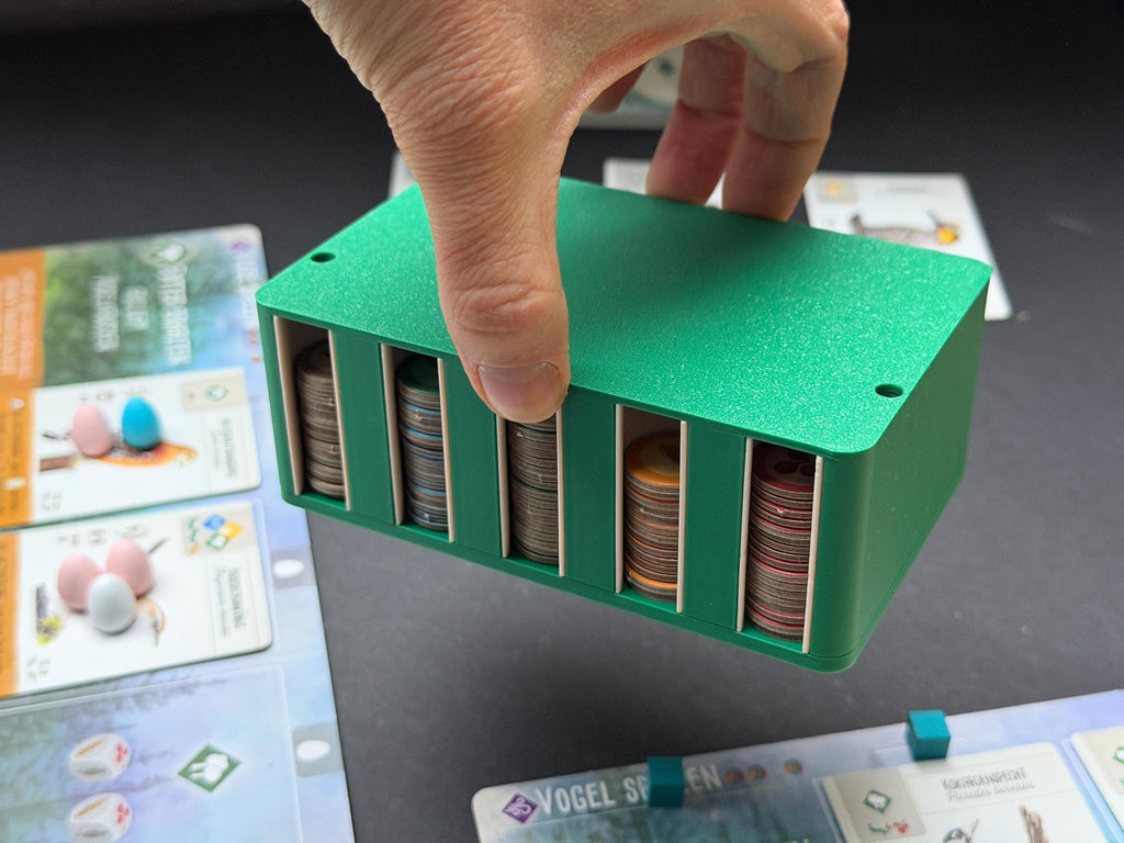 Flügelschlag Insert Organizer personalisiert | Token Box