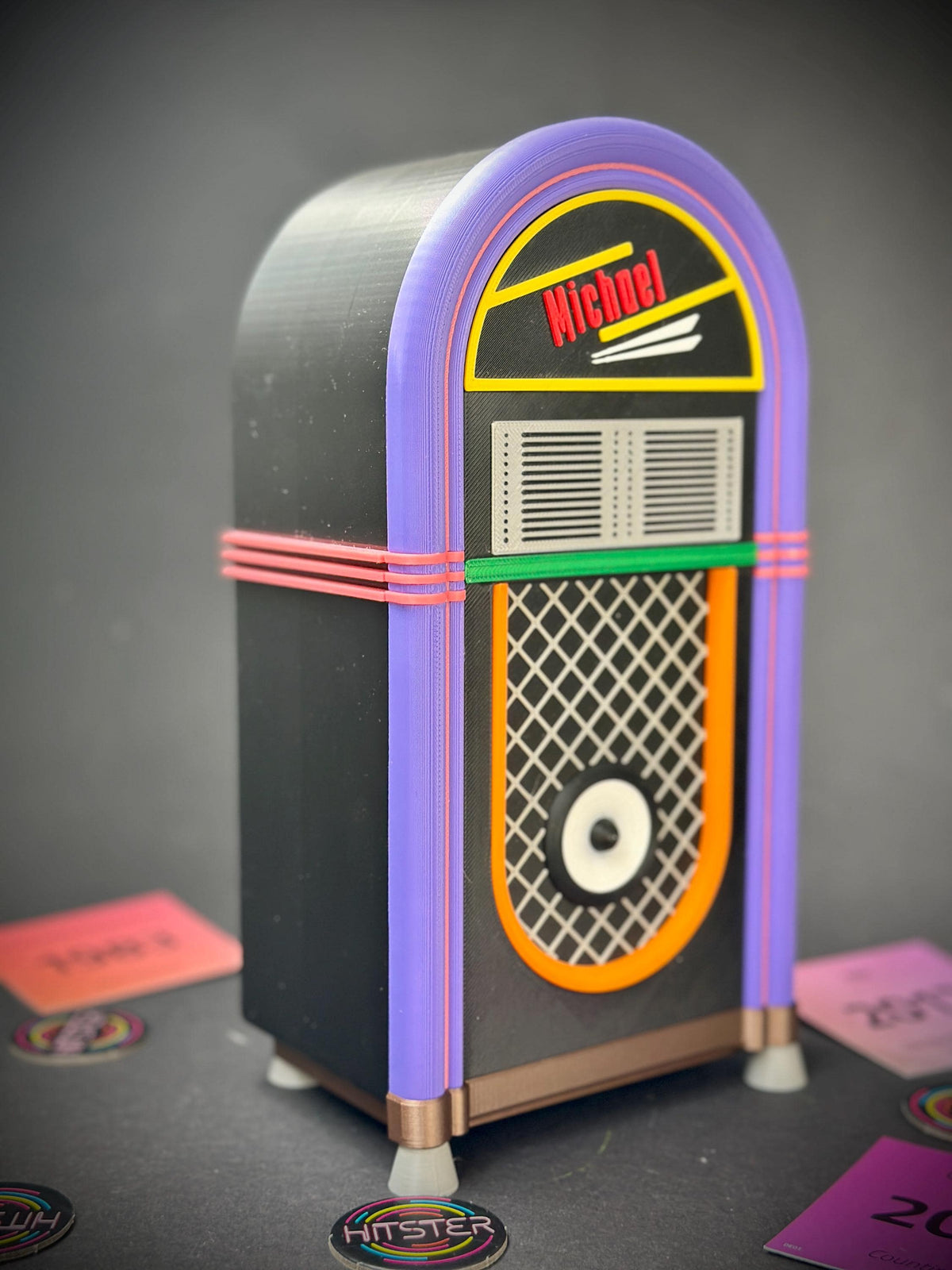Hitster Jukebox Organizer – Aufbewahrungsbox personalisierbar