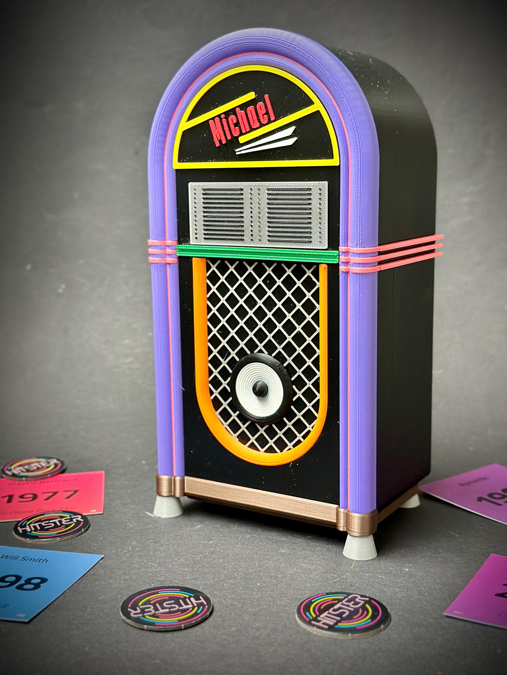 Hitster Jukebox Organizer – Aufbewahrungsbox personalisierbar