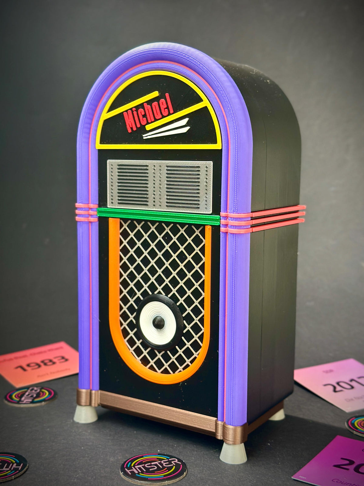 Hitster Jukebox Organizer – Aufbewahrungsbox personalisierbar