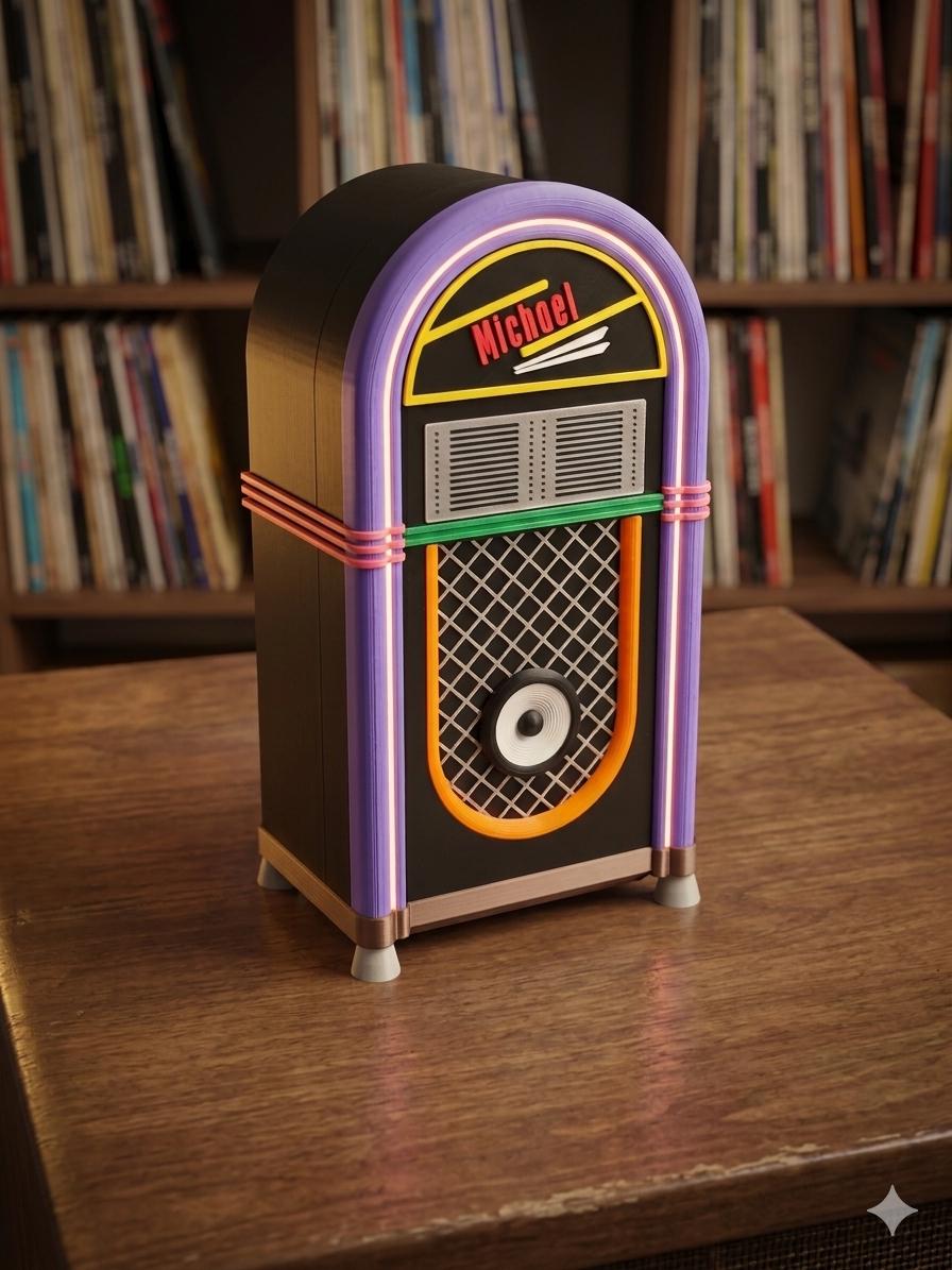 Hitster Jukebox Organizer – Aufbewahrungsbox personalisierbar