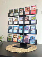 Sammelkarten Display Stand – bis 20 Toploader, 4 Etagen