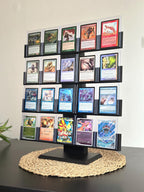 Sammelkarten Display Stand bis 20 Toploader 4 Etagen